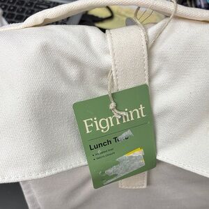 Figmint Cream Lunch Tote